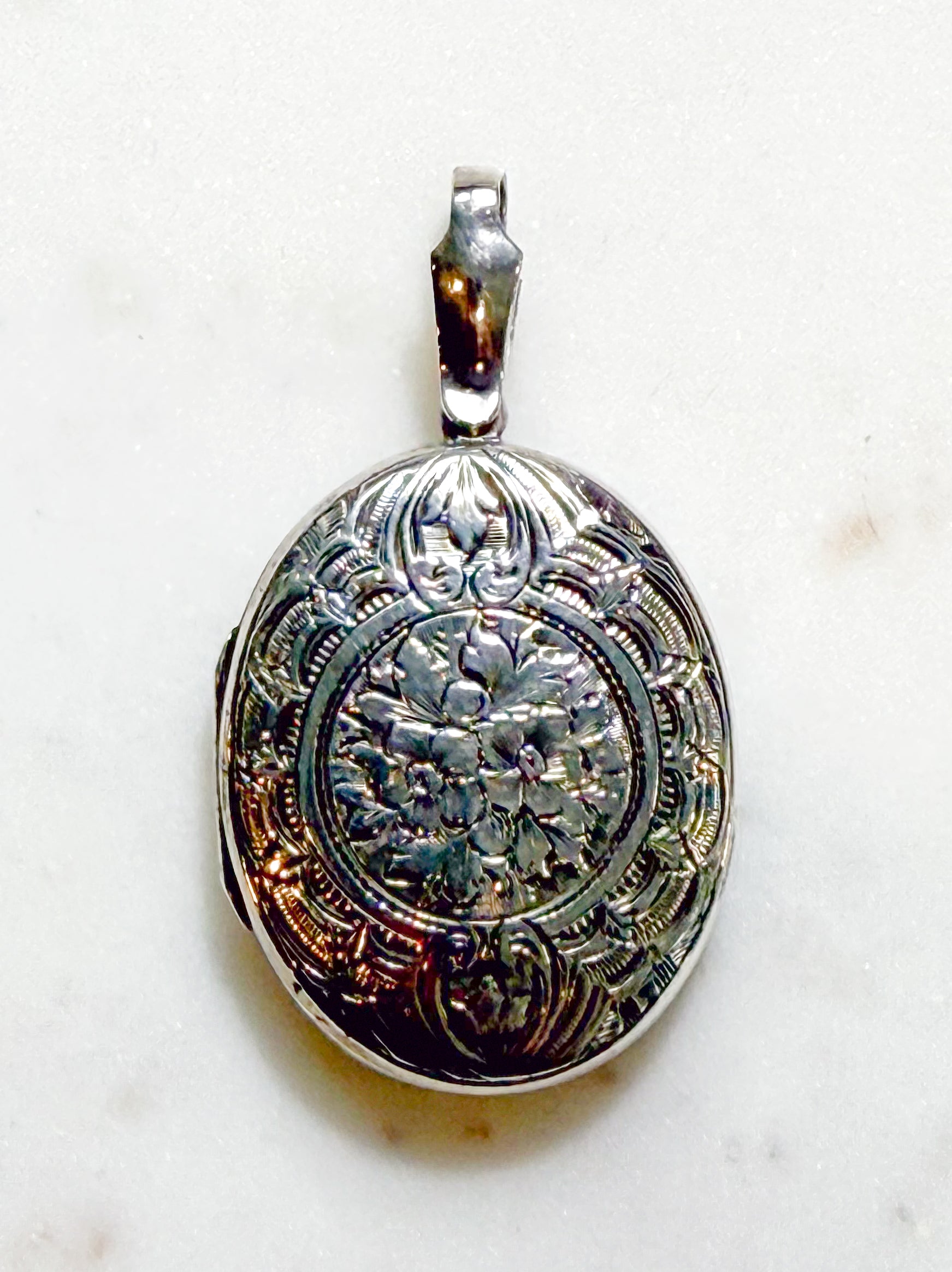 Antique Foliate Locket