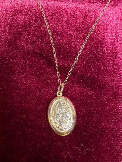 Petite Gold Locket