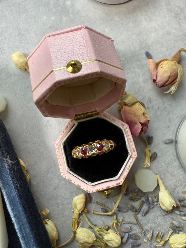 Ruby and Diamond Antique Ring