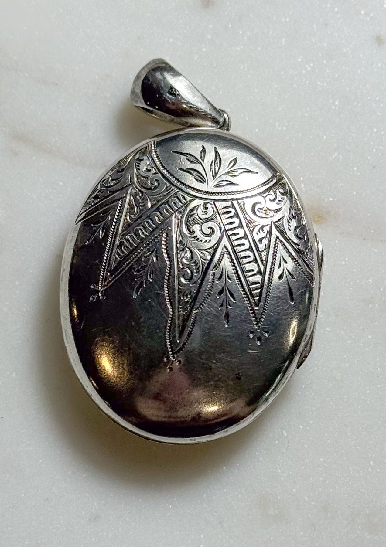 Victorian Antique Silver Locket