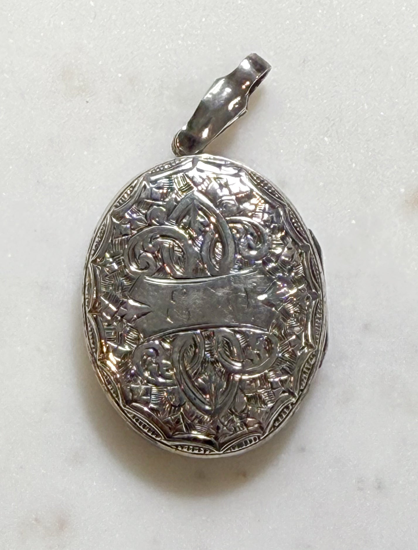 Antique Foliate Locket