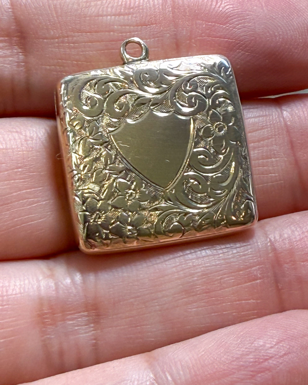 Four Picture Square Locket