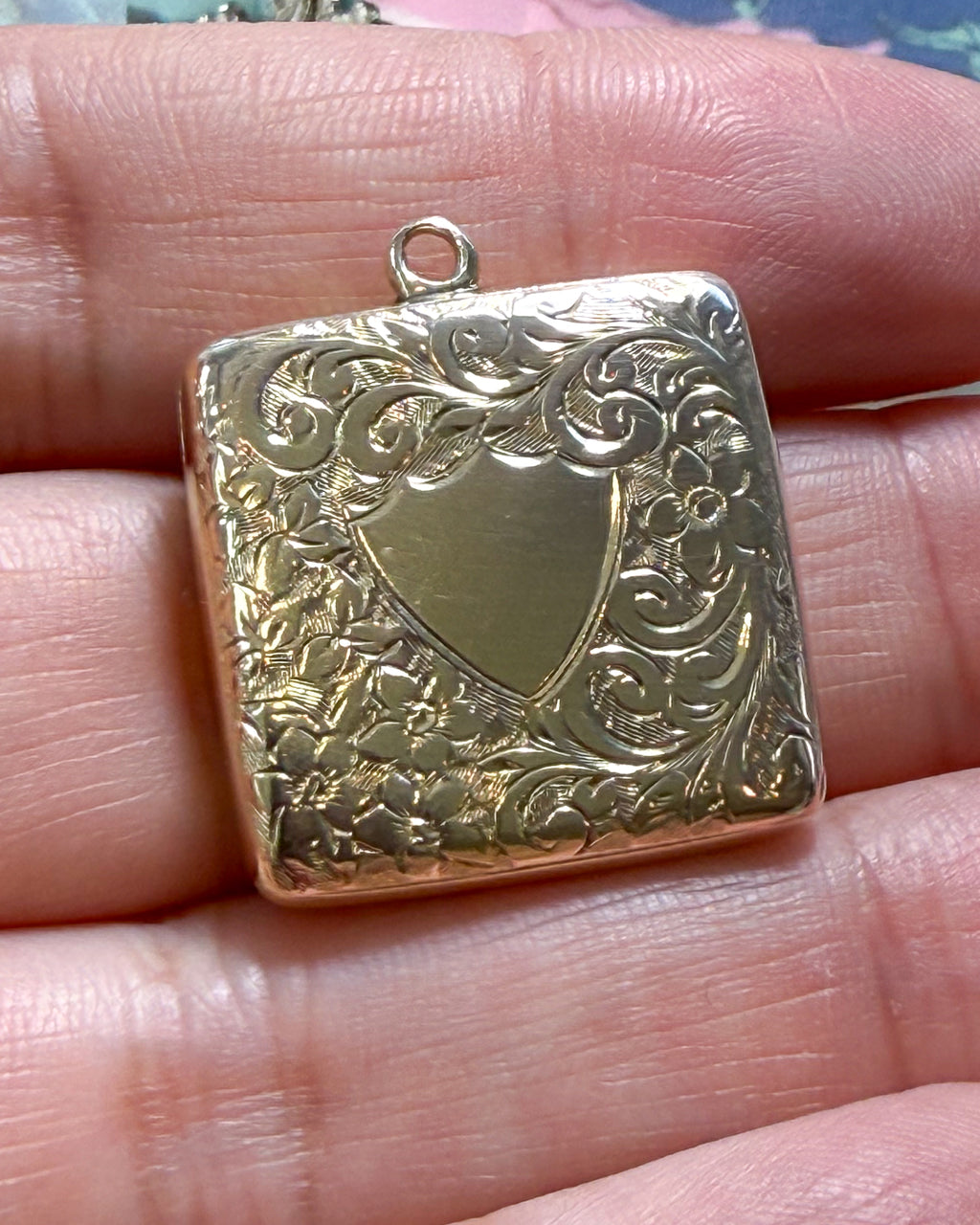 Four Picture Square Locket