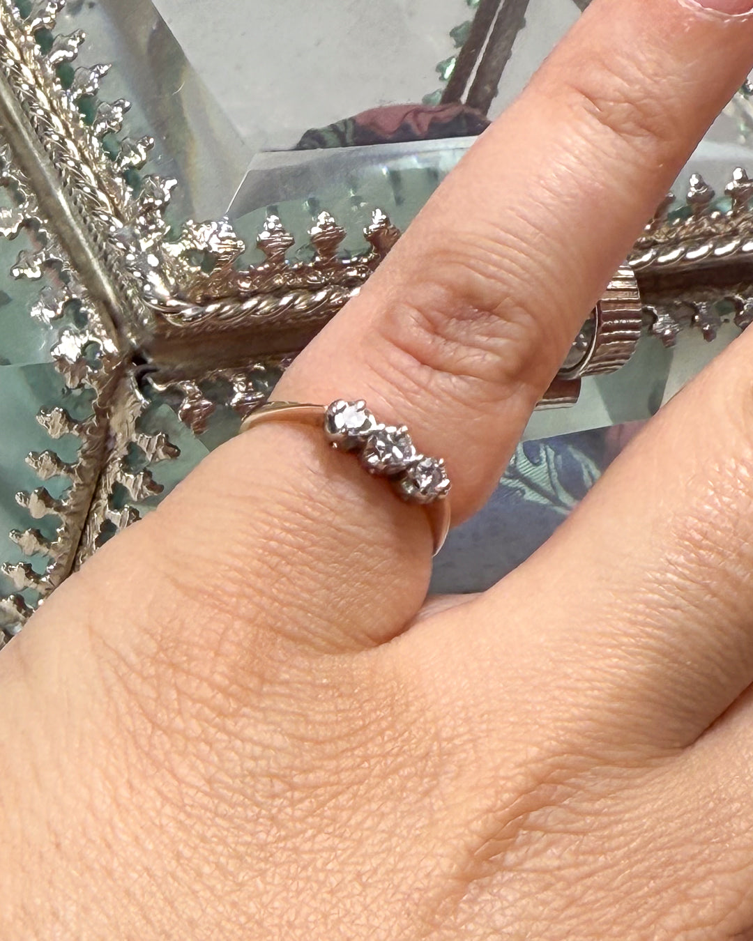 Diamond Trilogy Ring