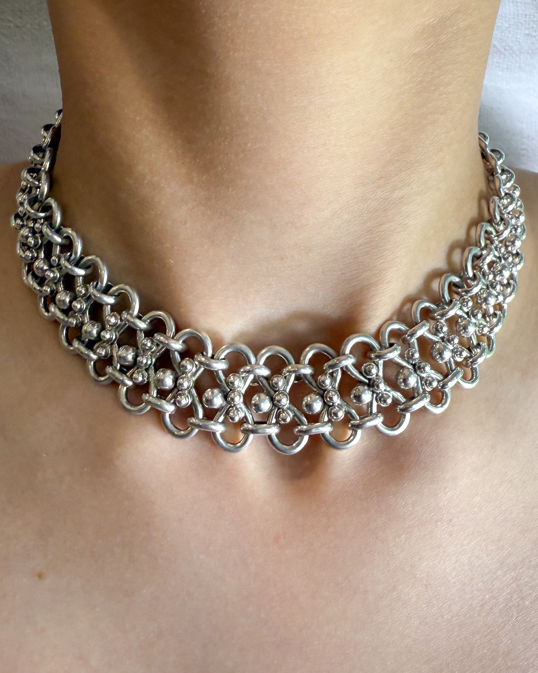 Sterling Silver Vintage Collar