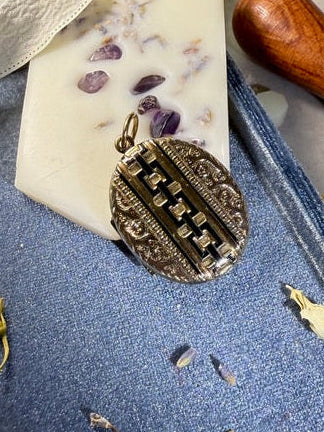 Antique Gold and Enamel Locket