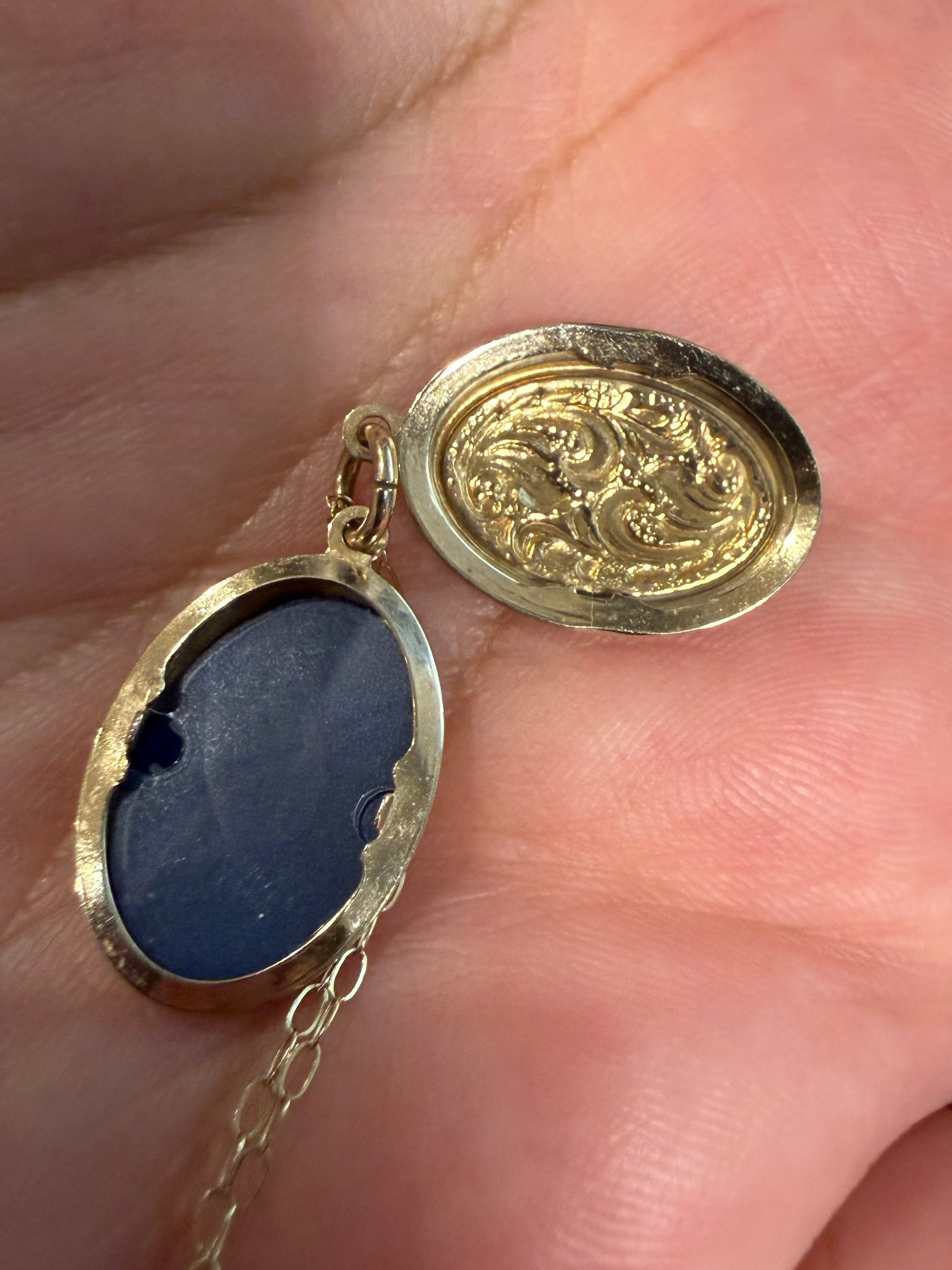 Petite Gold Locket