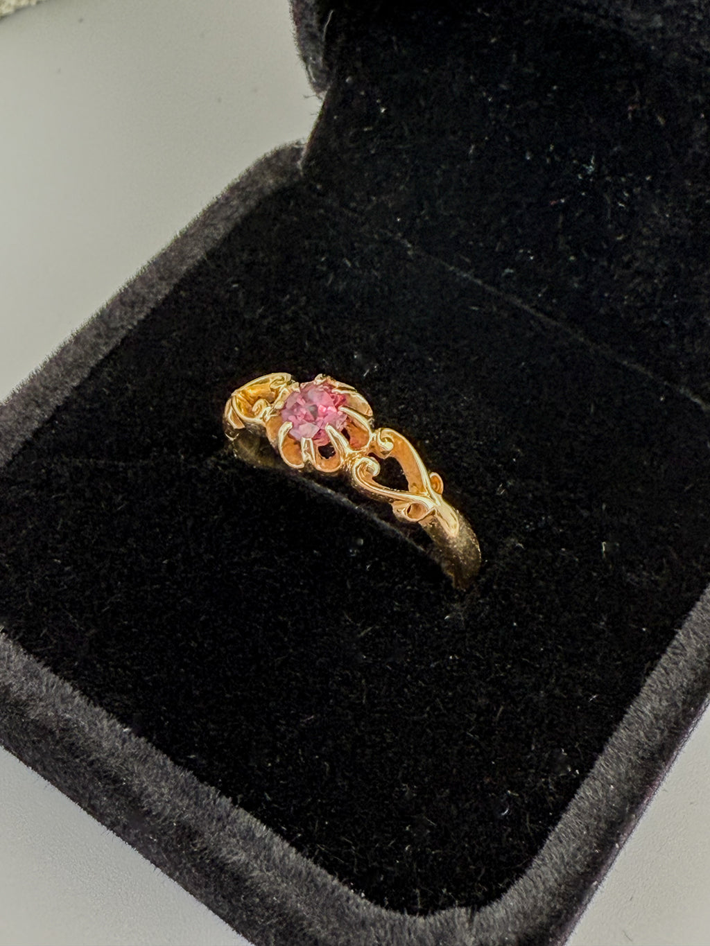 Edwardian Ruby Ring