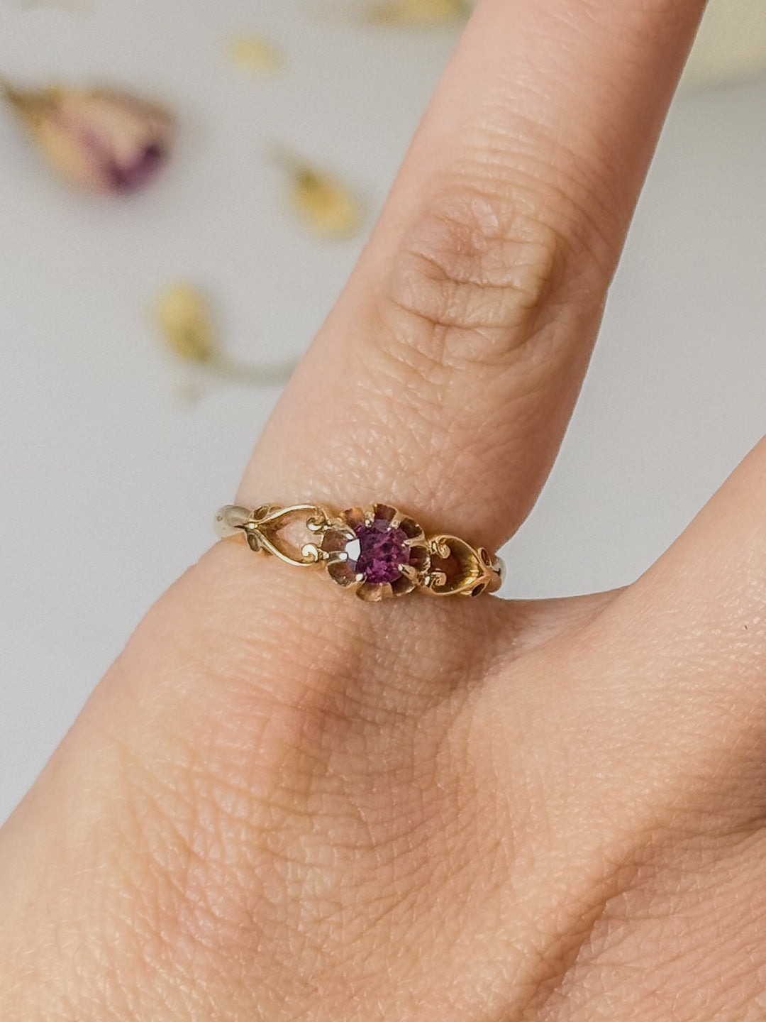 Edwardian Ruby Ring