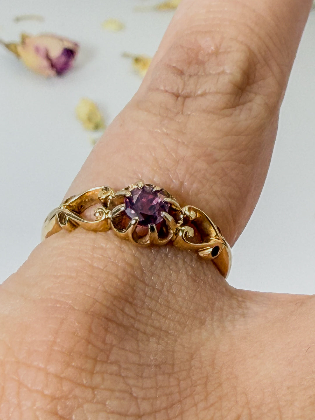 Edwardian Ruby Ring