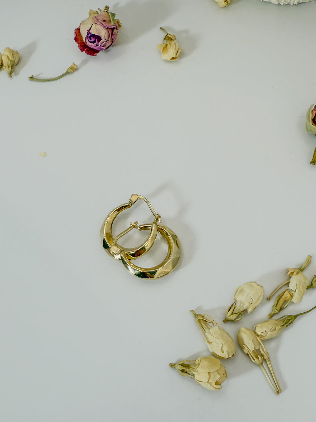 9ct Gold Small Creole Hoops