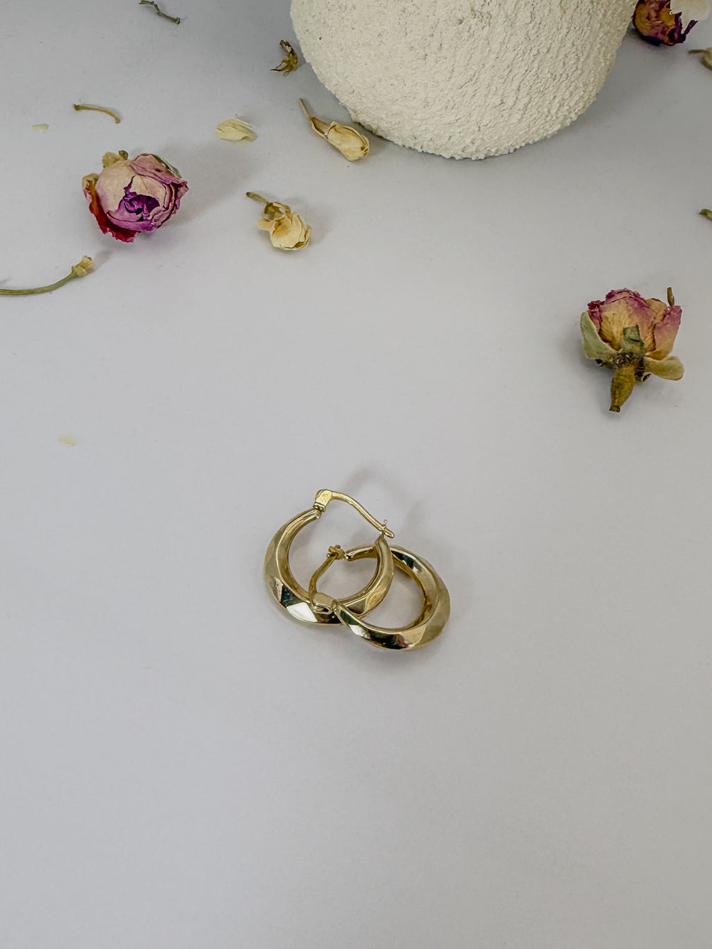 9ct Gold Small Creole Hoops