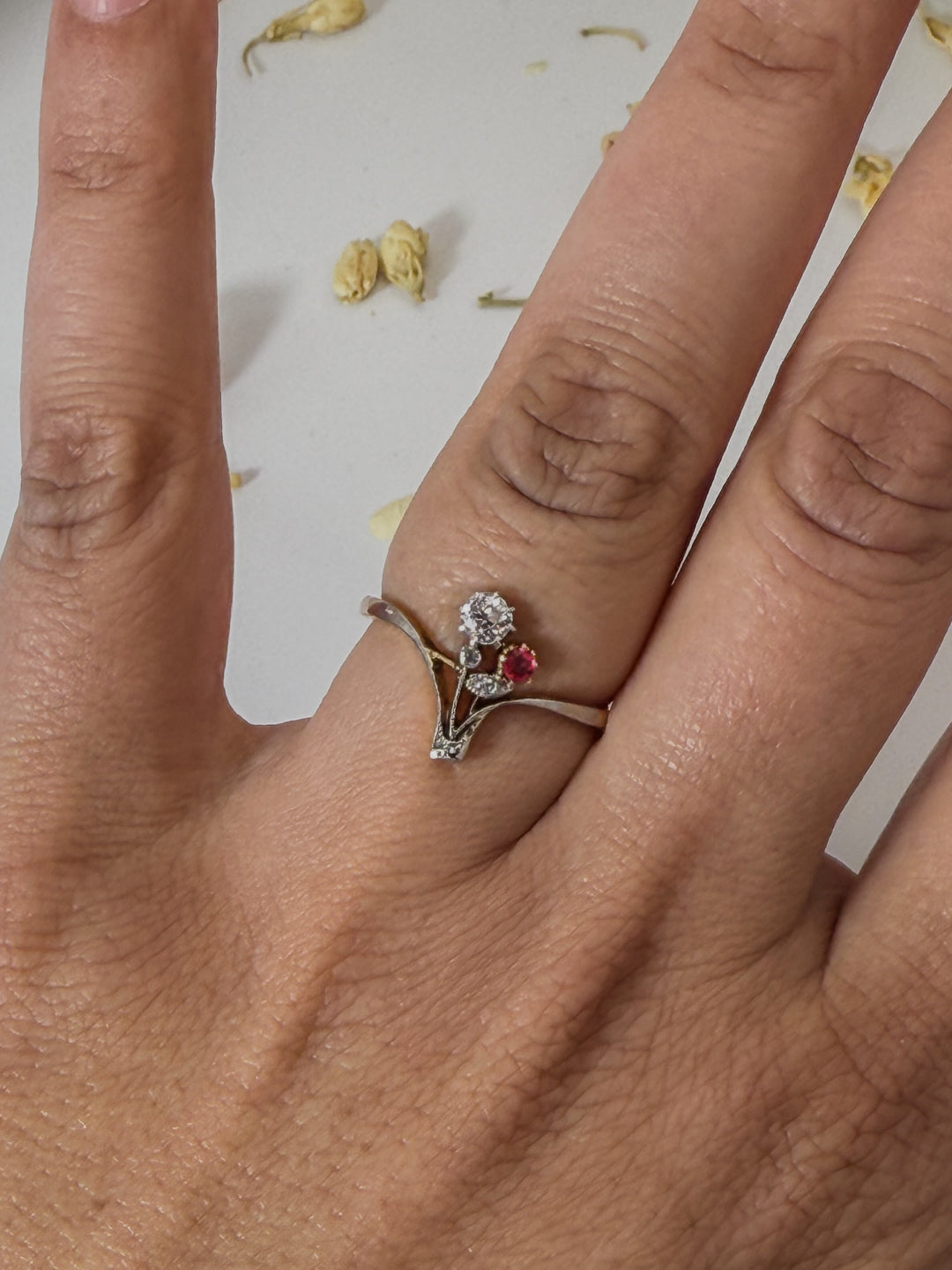 Art Nouveau Diamond Ring