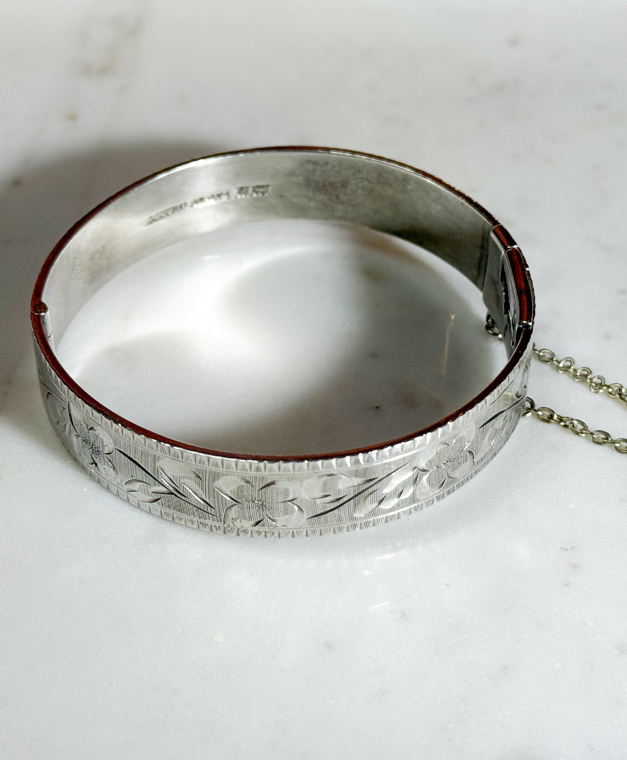 Hallmarked Sterling Silver Bangle
