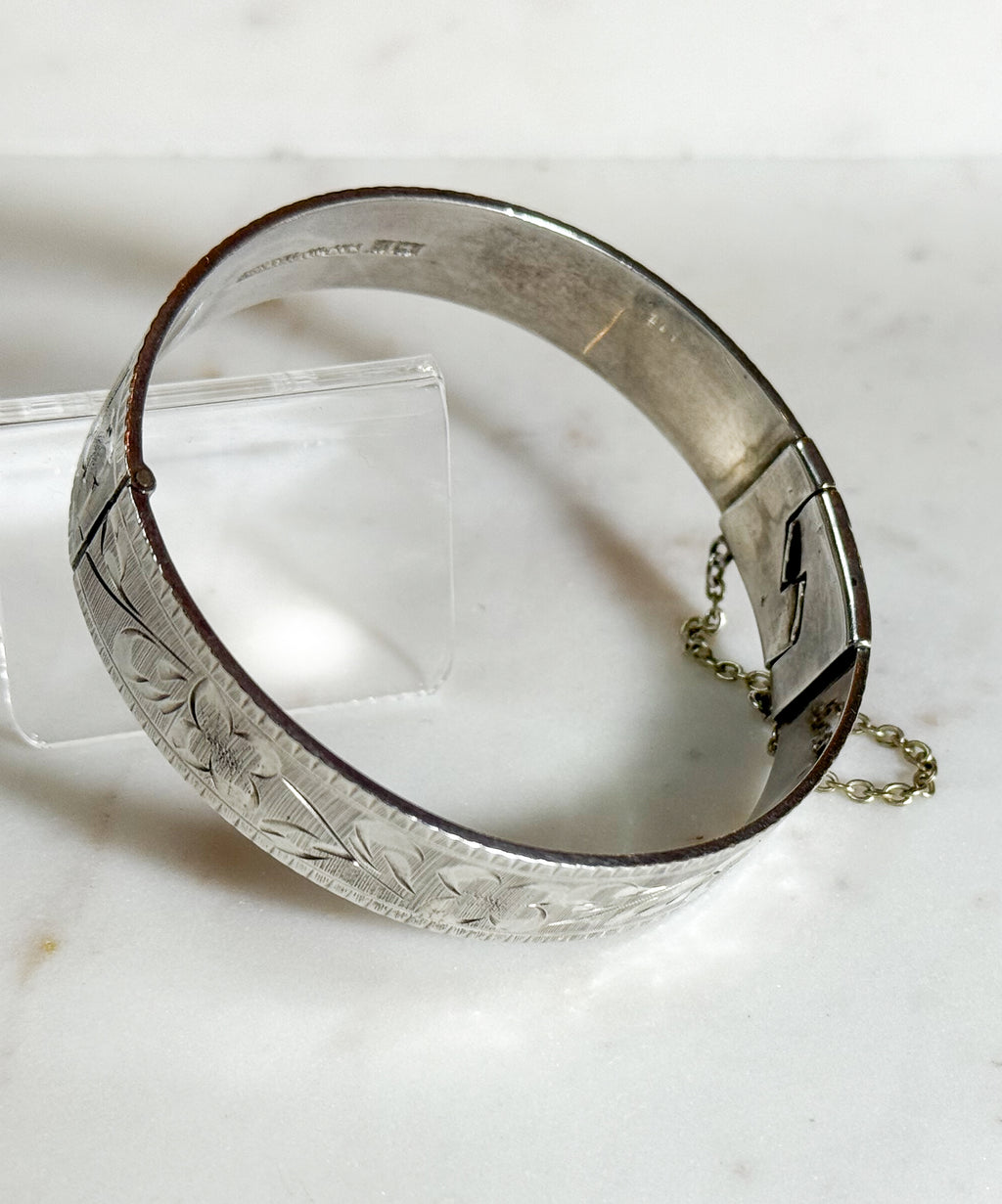 Hallmarked Sterling Silver Bangle