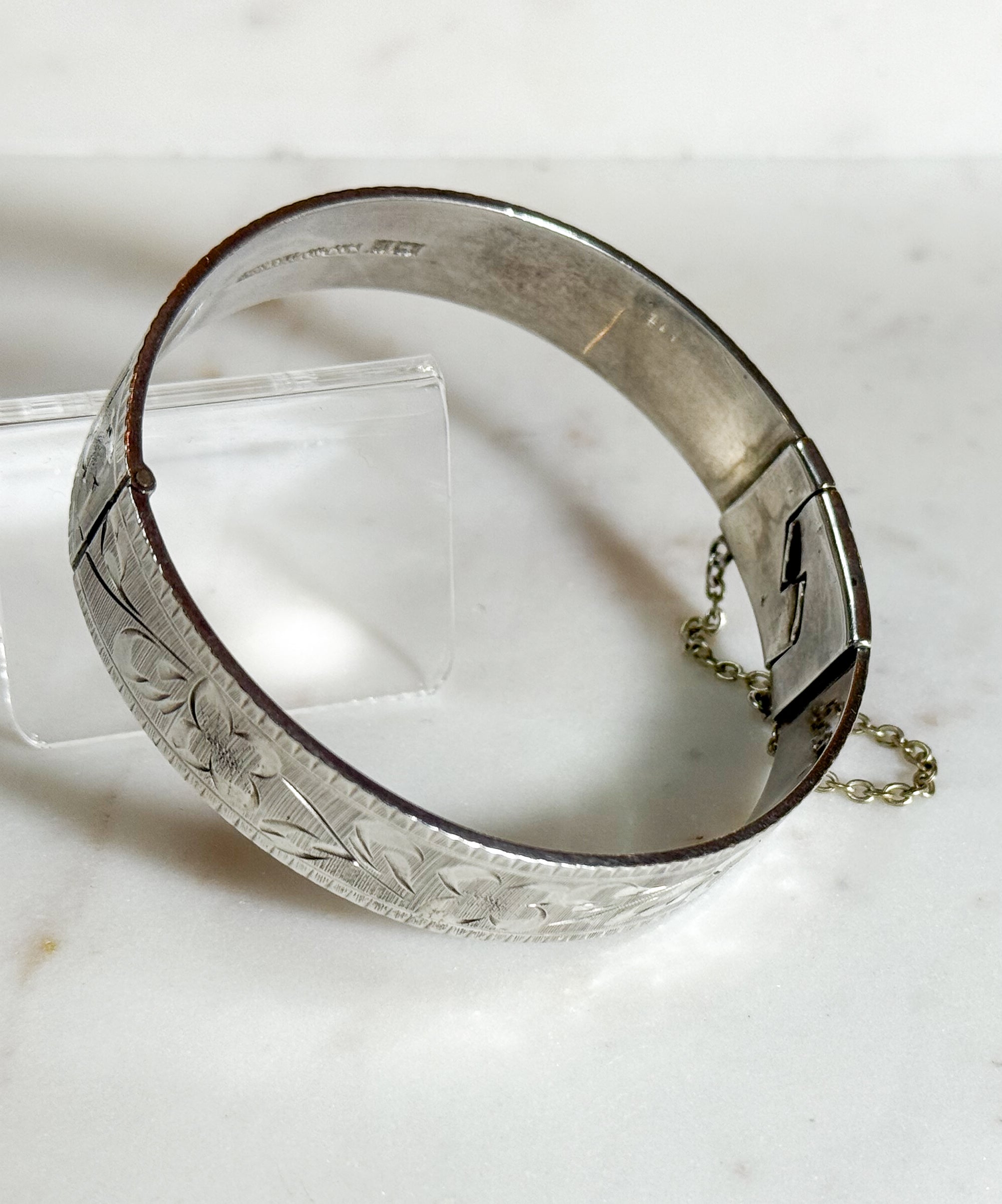 Hallmarked Sterling Silver Bangle