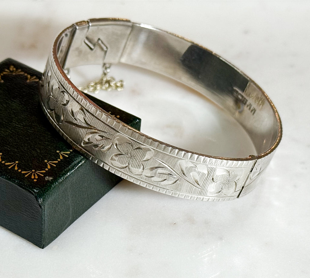 Hallmarked Sterling Silver Bangle