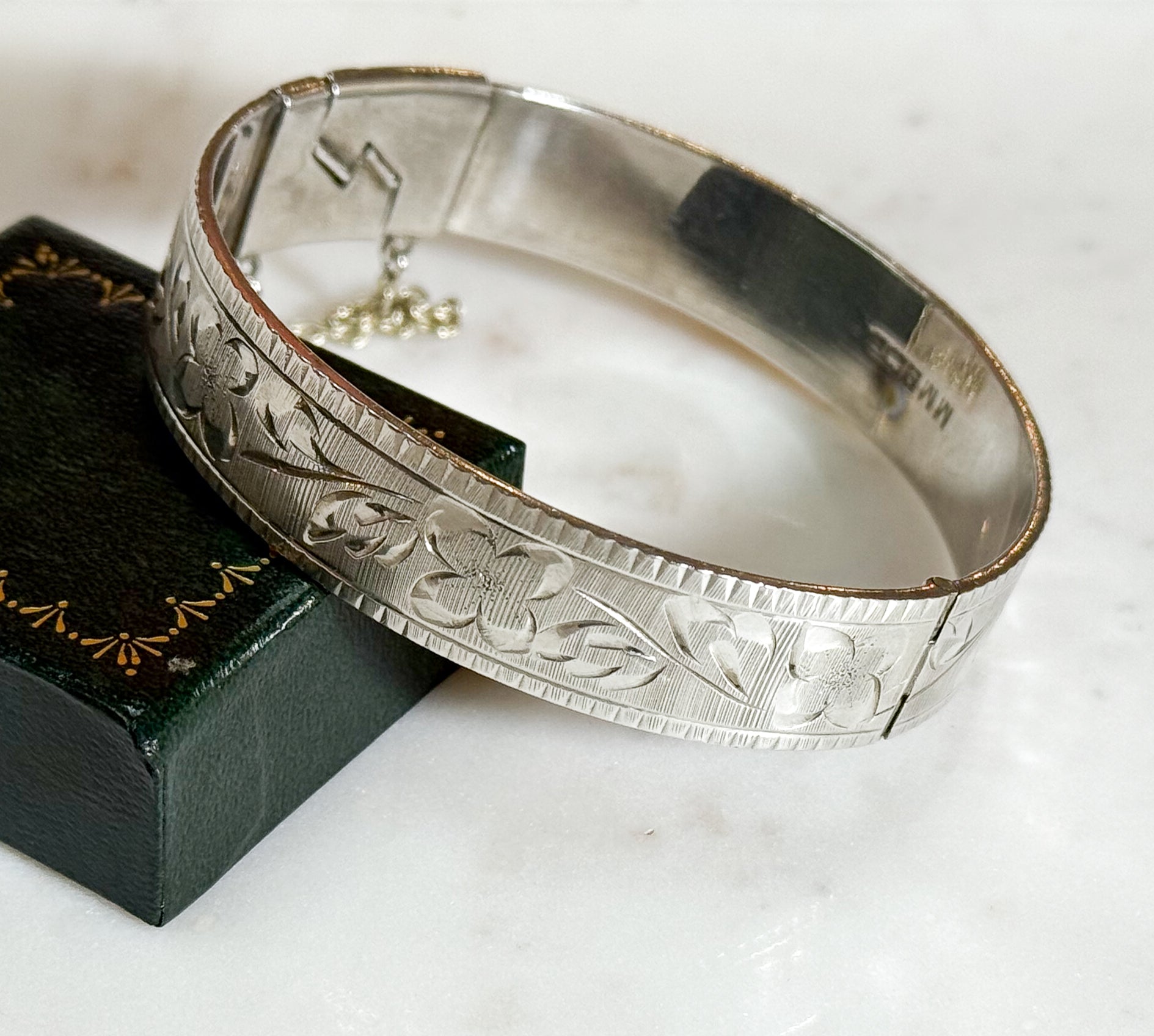 Hallmarked Sterling Silver Bangle