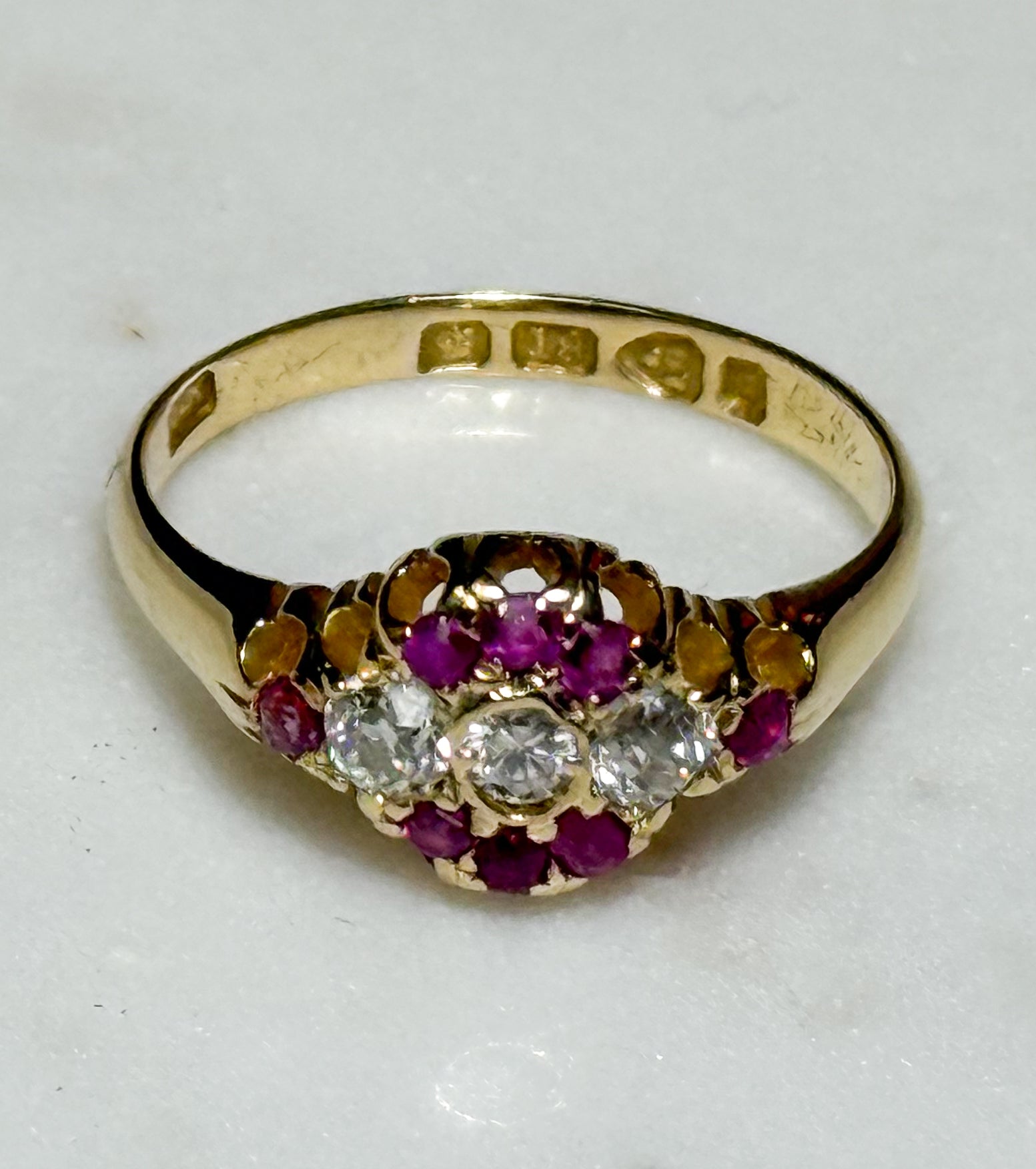 Victorian Ruby and Diamond Ring