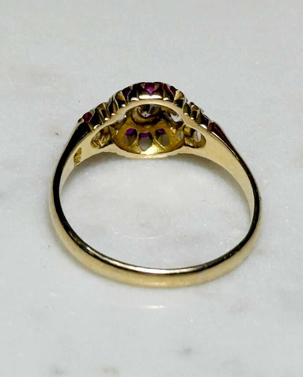 Victorian Ruby and Diamond Ring