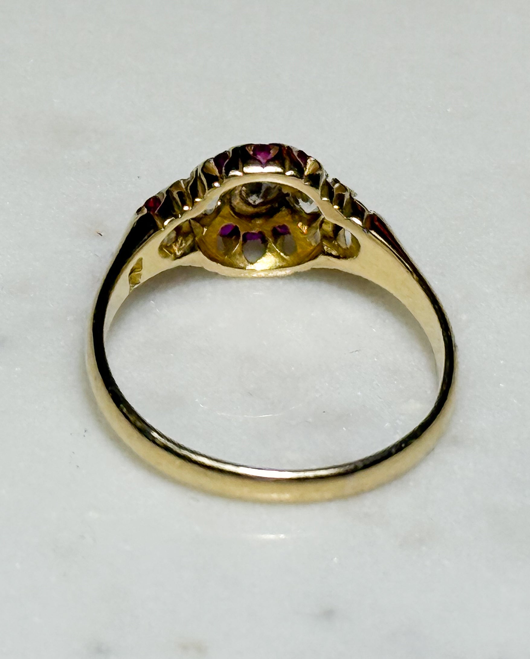 Victorian Ruby and Diamond Ring