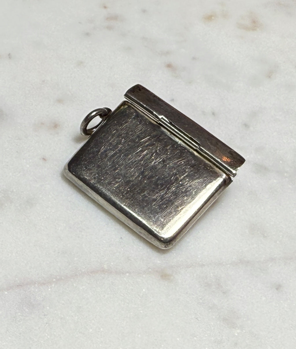 Sterling Silver Opening Stamp Envelope Charm