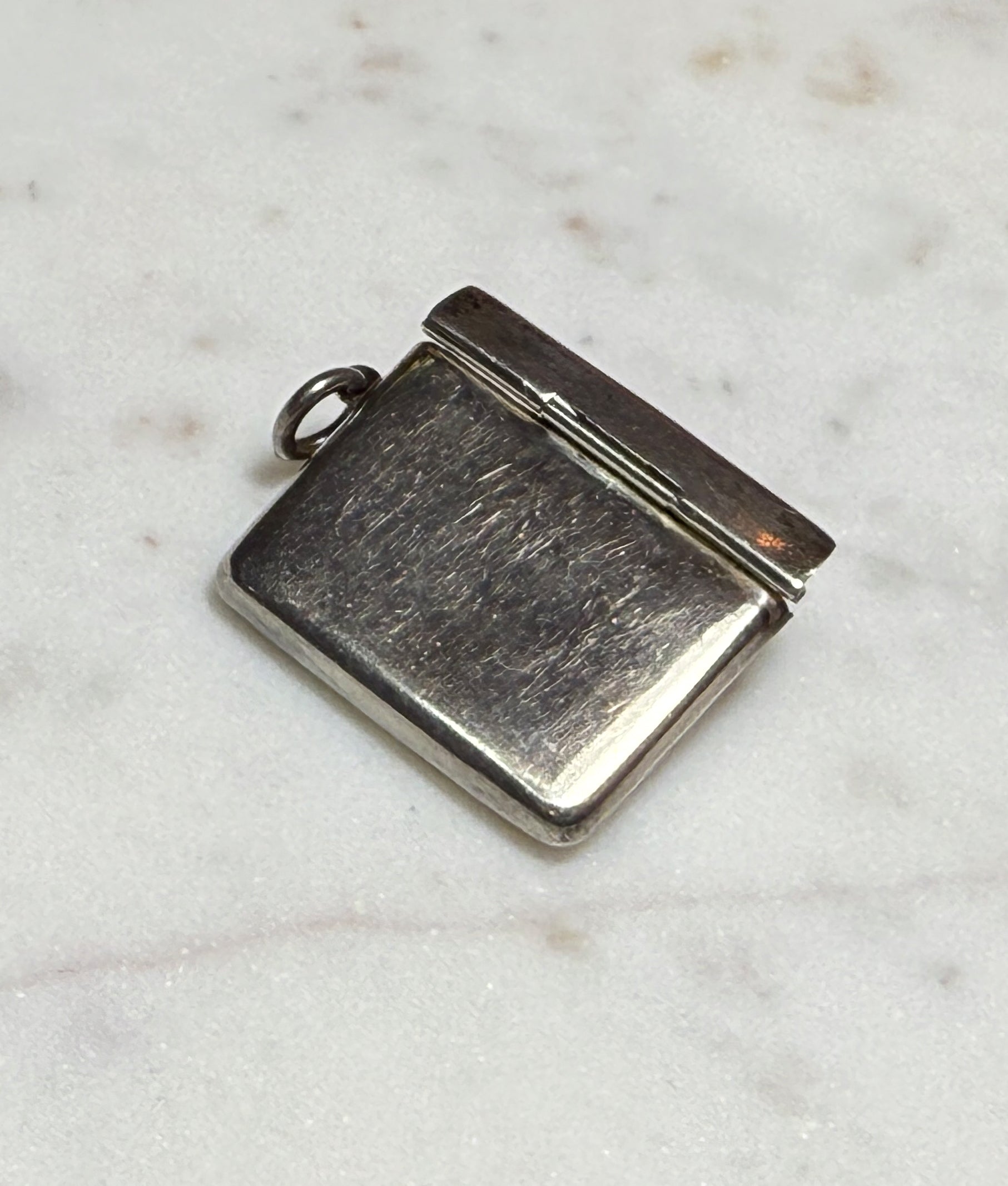 Sterling Silver Opening Stamp Envelope Charm