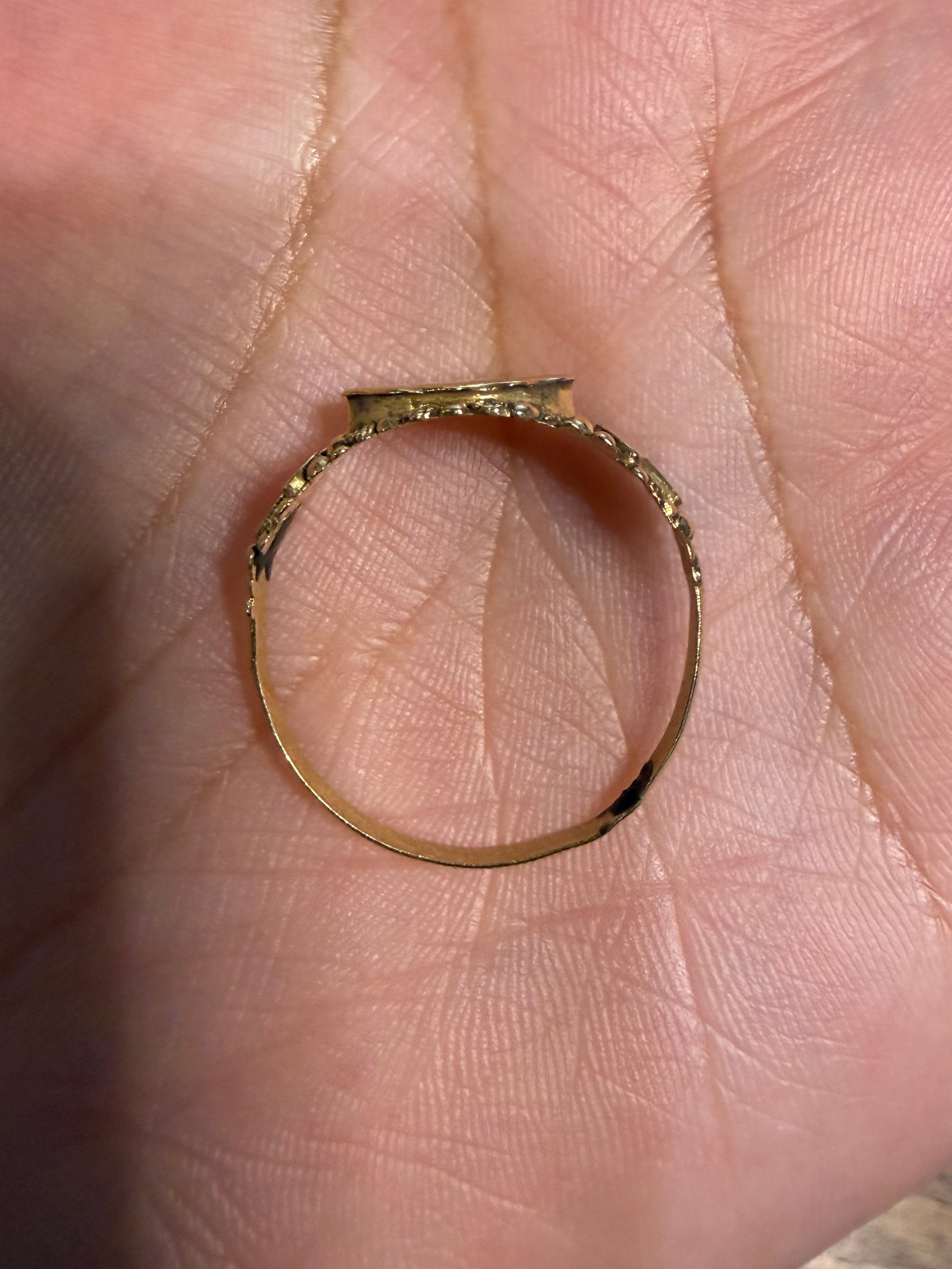 Decorative Gold Signet