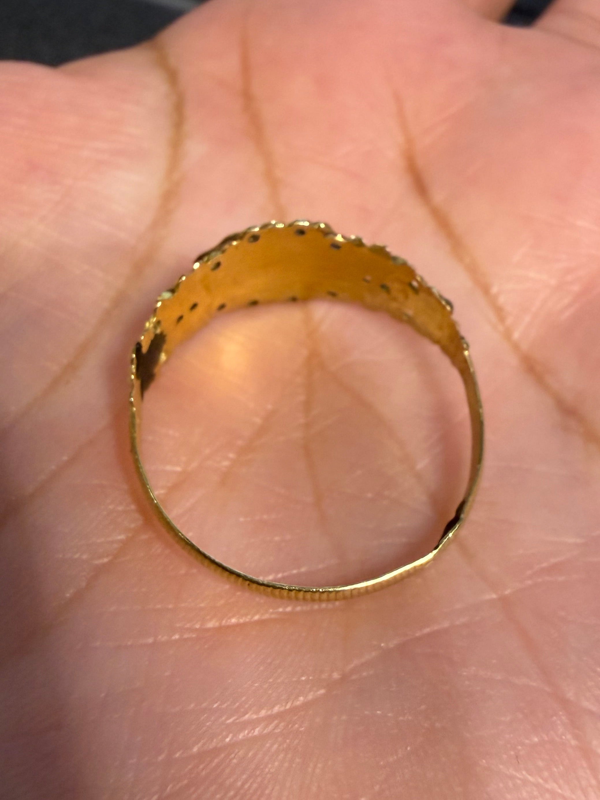Decorative Gold Signet
