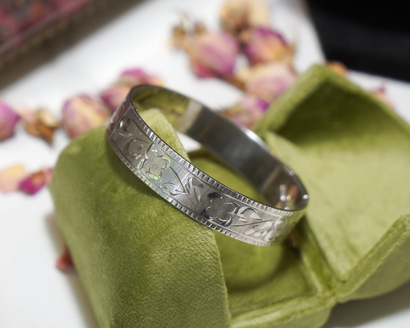 Hallmarked Sterling Silver Bangle