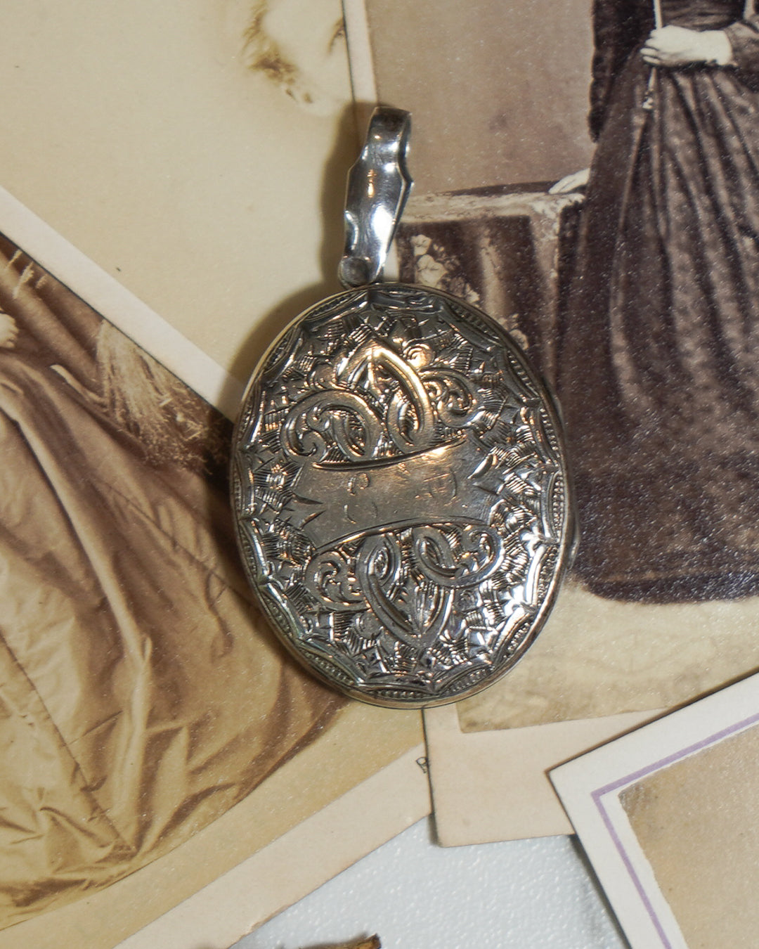 Antique Foliate Locket