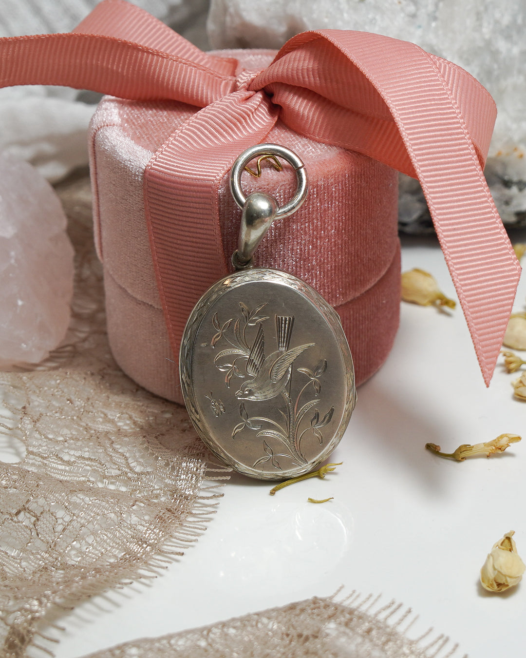 Lovely Swallow Locket