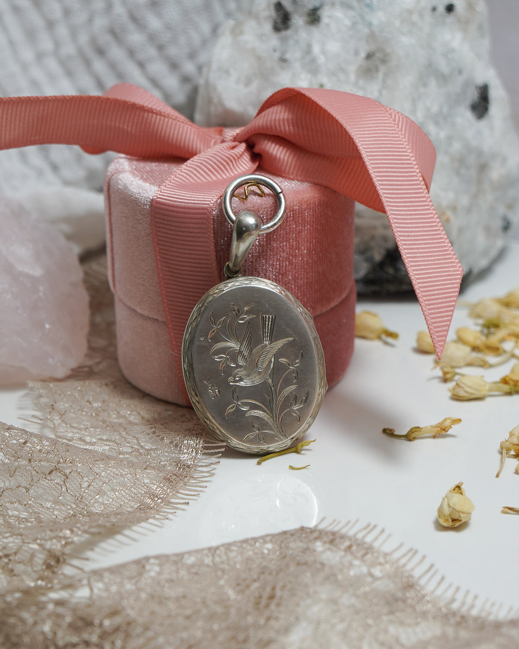 Lovely Swallow Locket