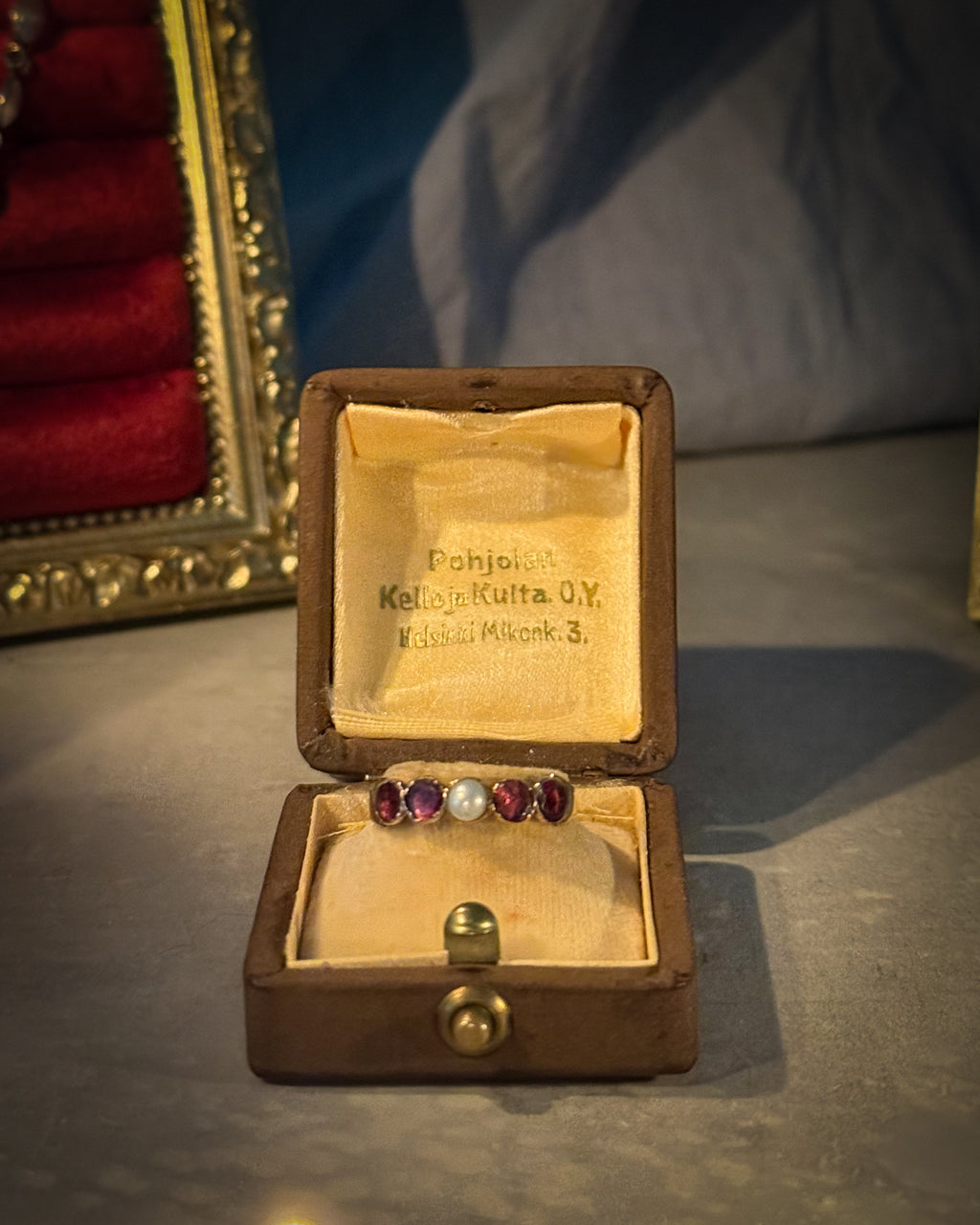 200 year old Georgian Garnet Ring