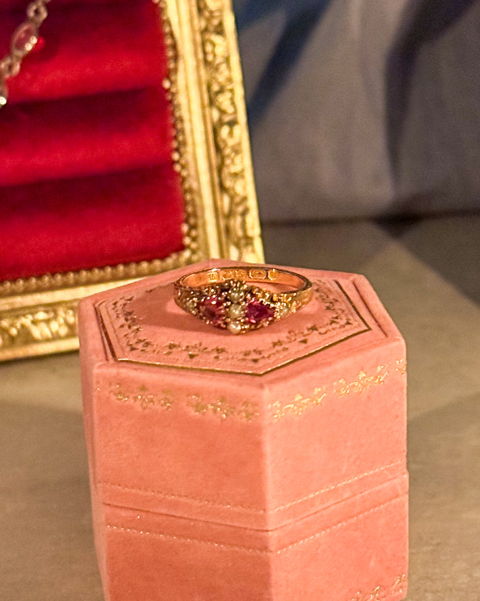 15ct Victorian Love Token Ring