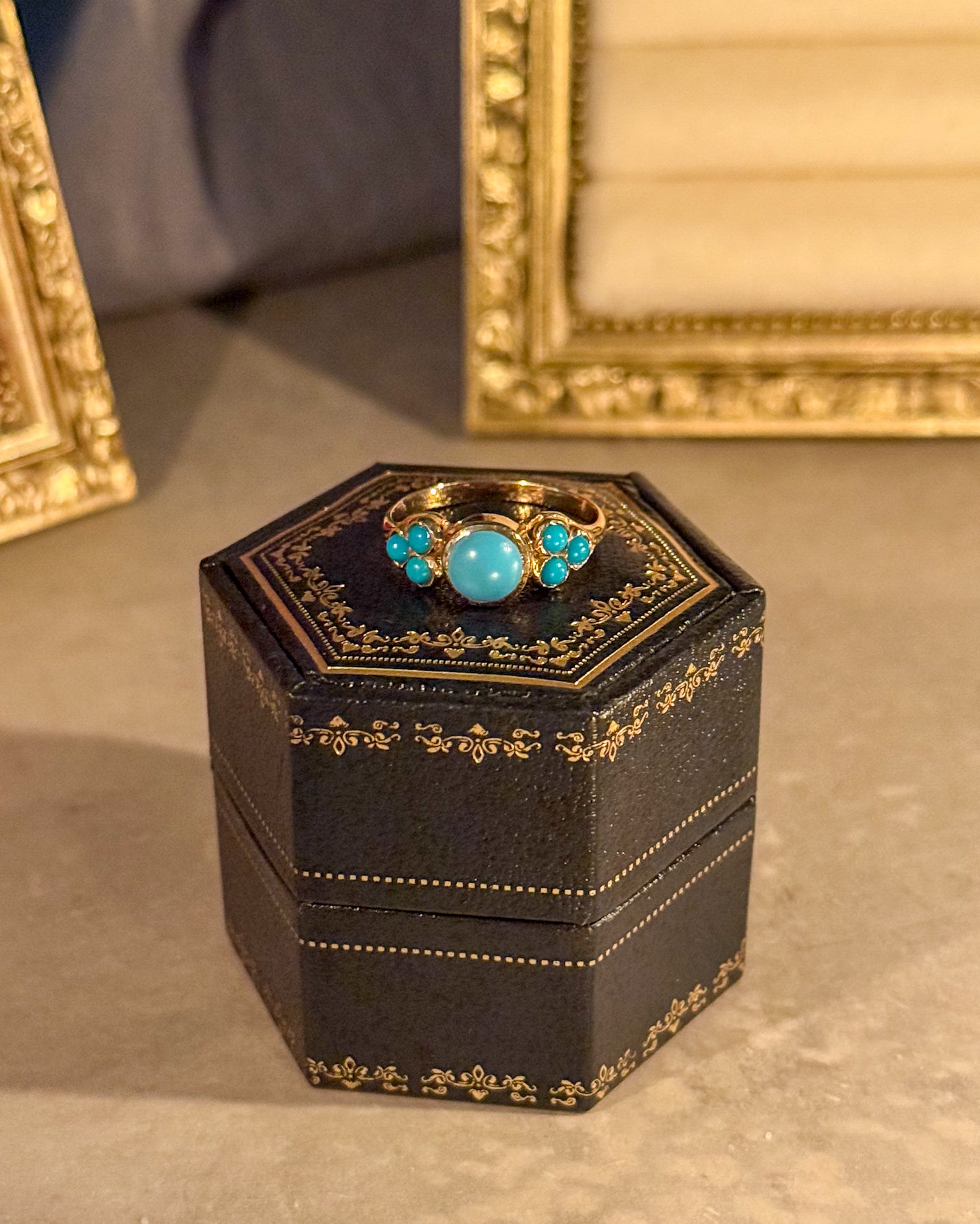 Victorian Turquoise Ring