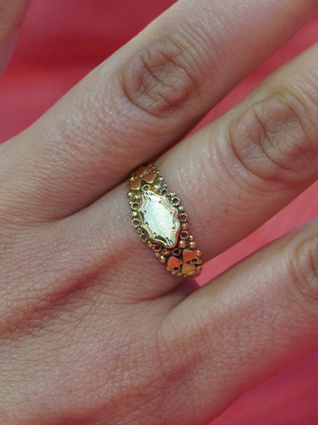 Decorative Gold Signet