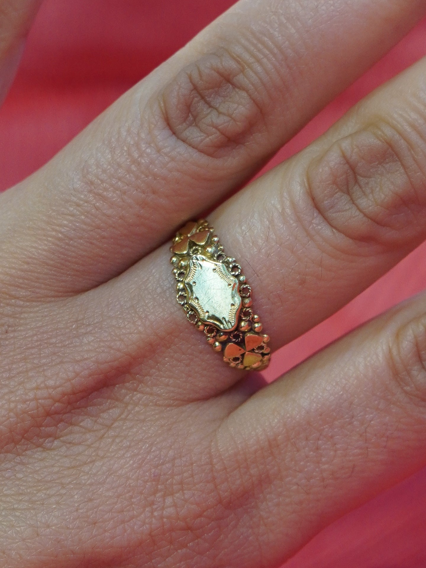 Decorative Gold Signet