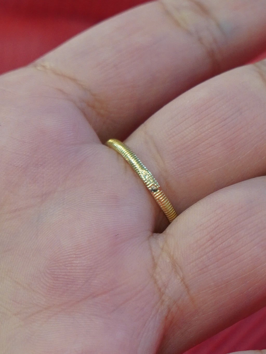 Decorative Gold Signet