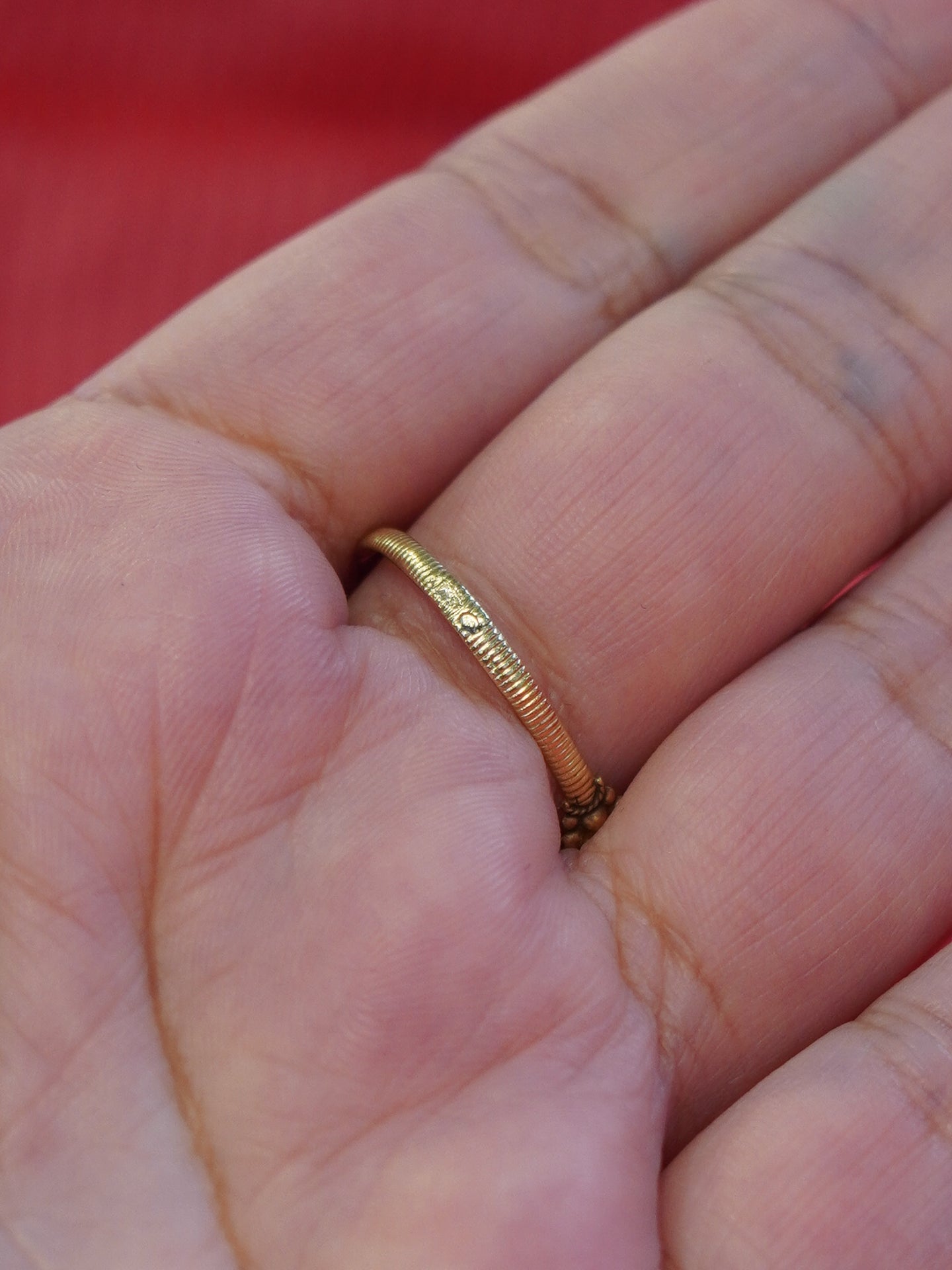 Decorative Gold Signet