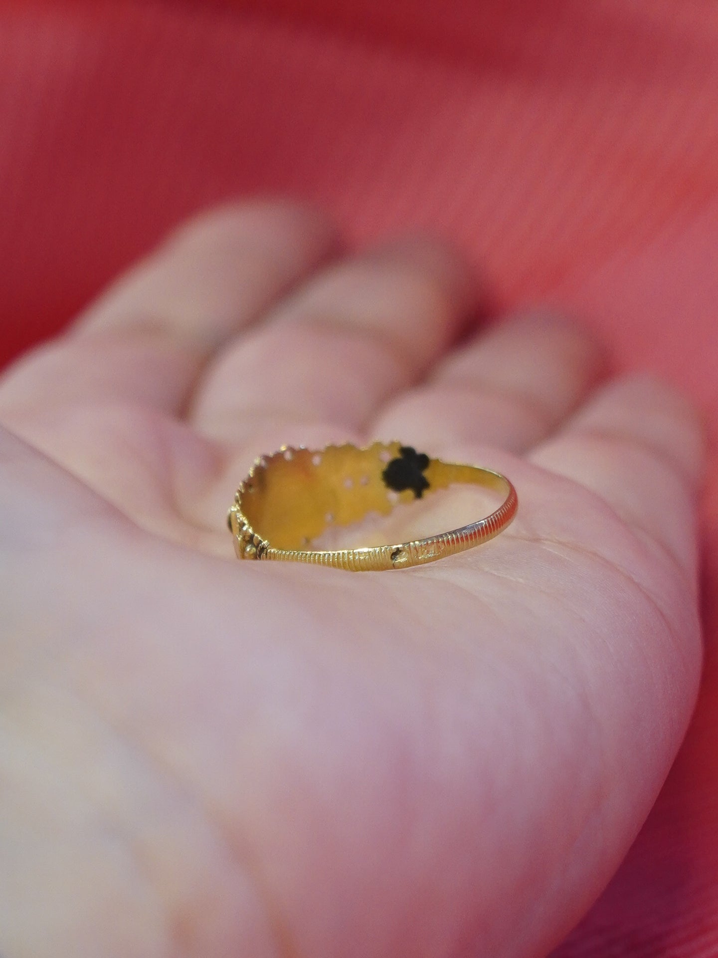 Decorative Gold Signet