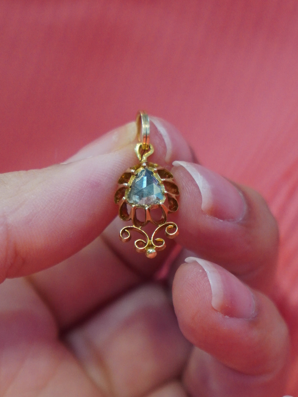 Antique Diamond Pendant