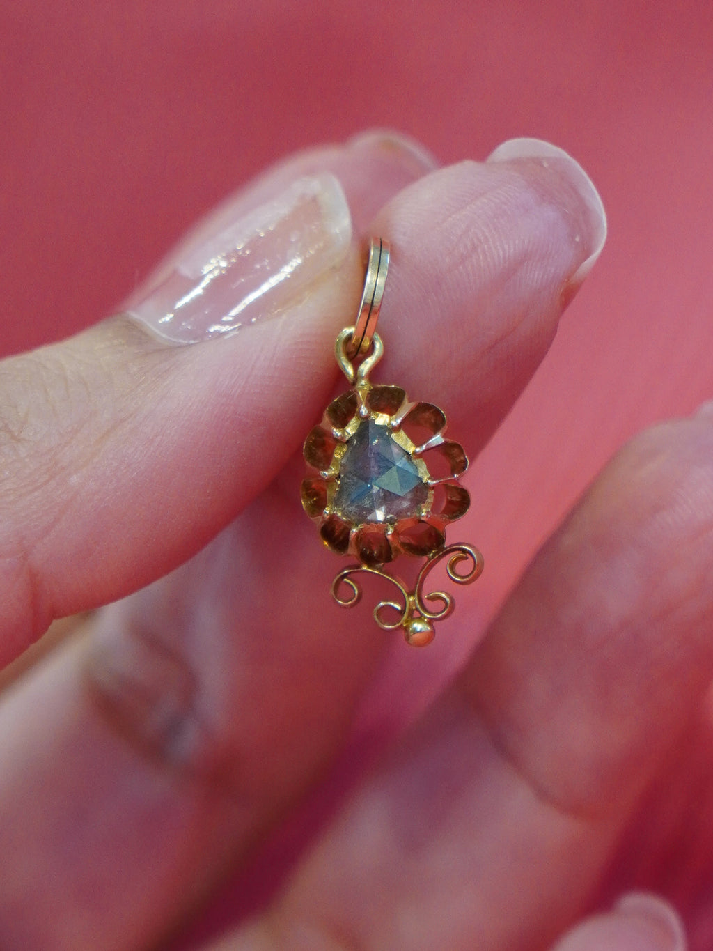Antique Diamond Pendant