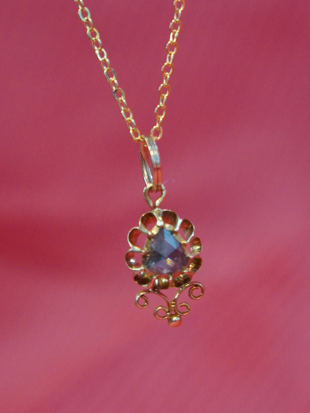 Antique Diamond Pendant