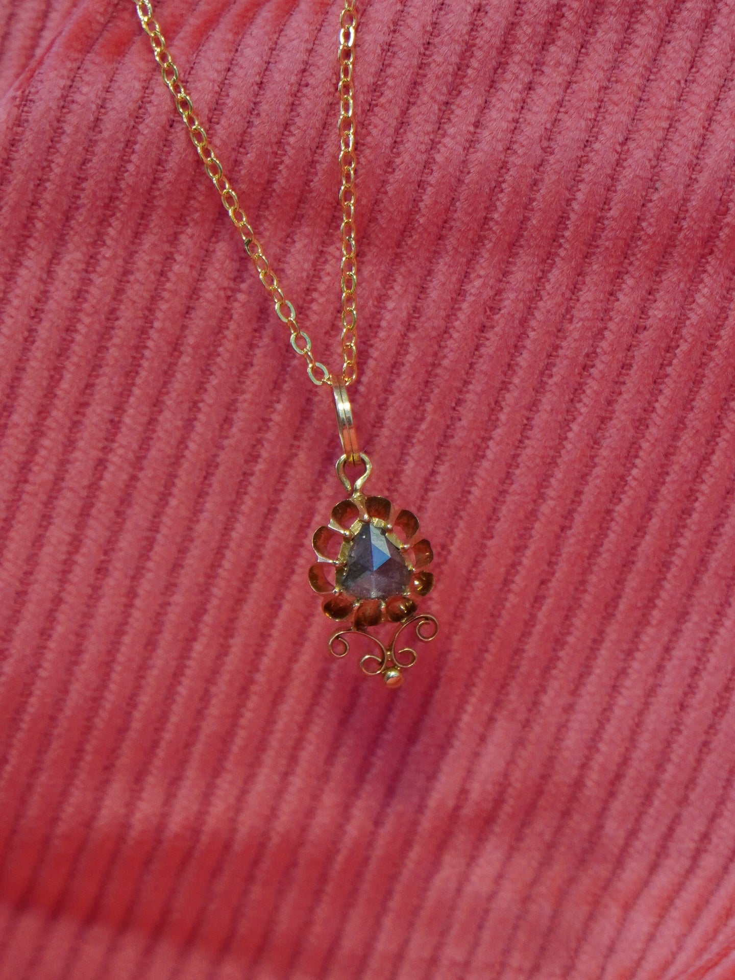Antique Diamond Pendant
