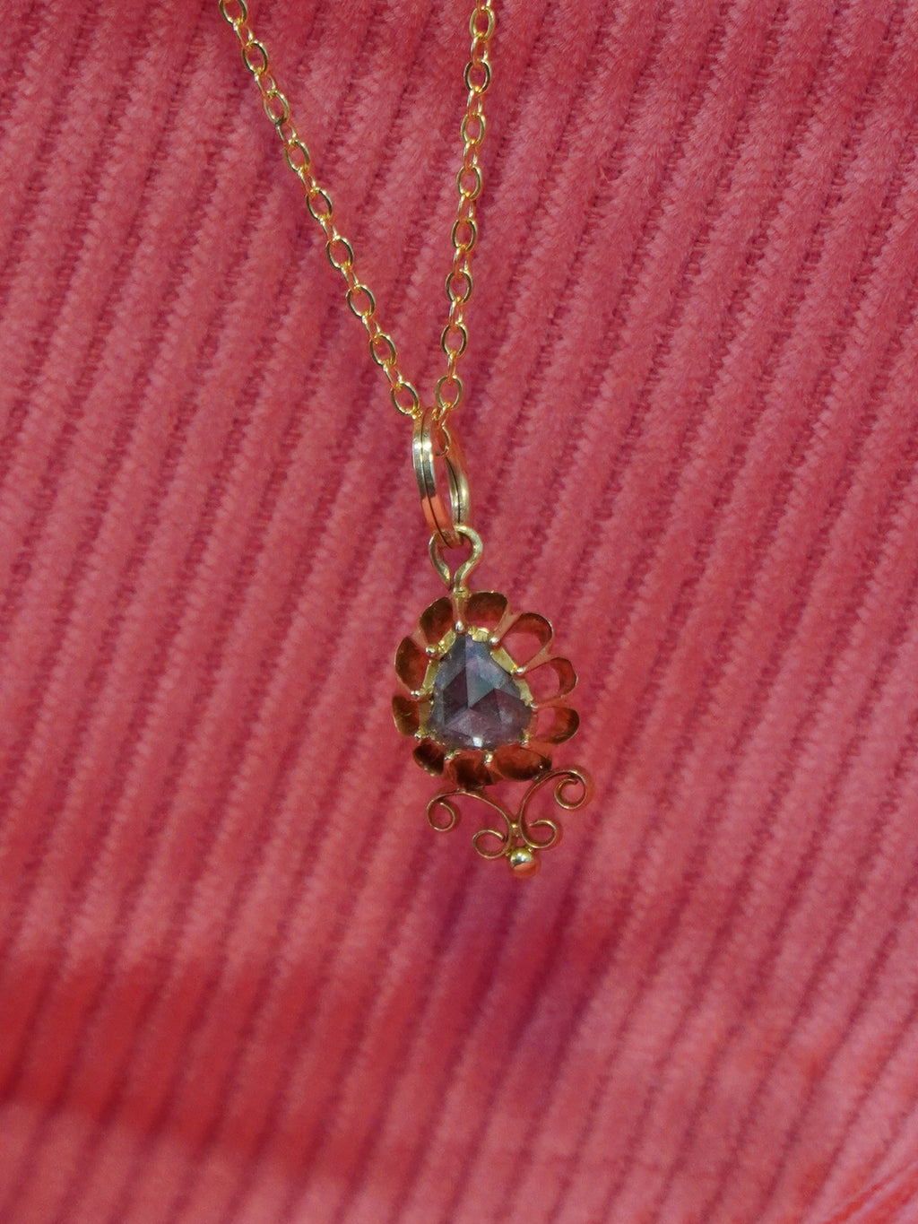 Antique Diamond Pendant