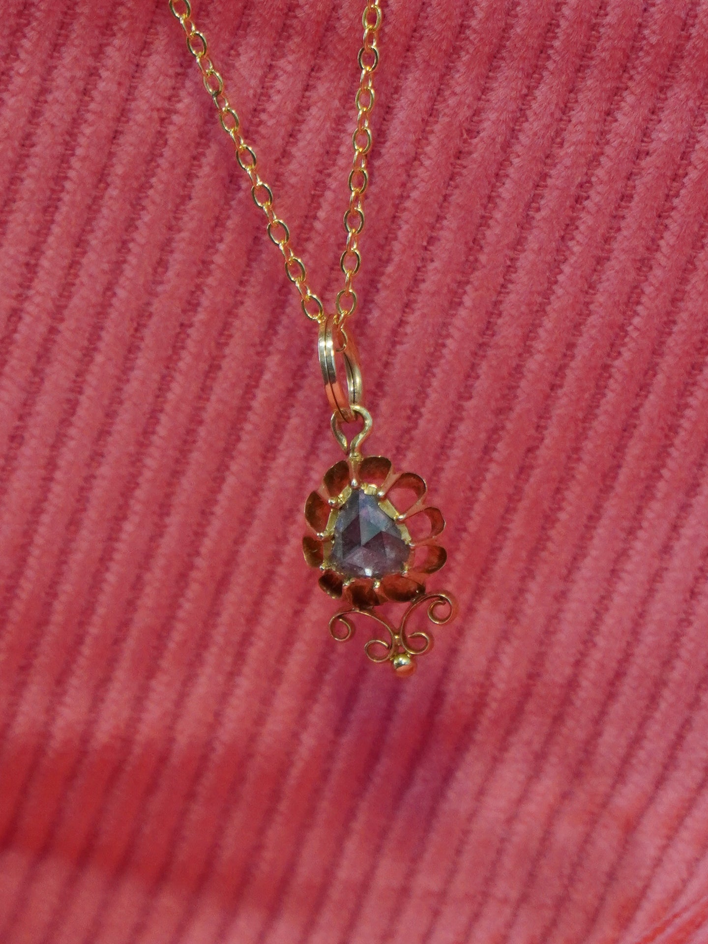 Antique Diamond Pendant