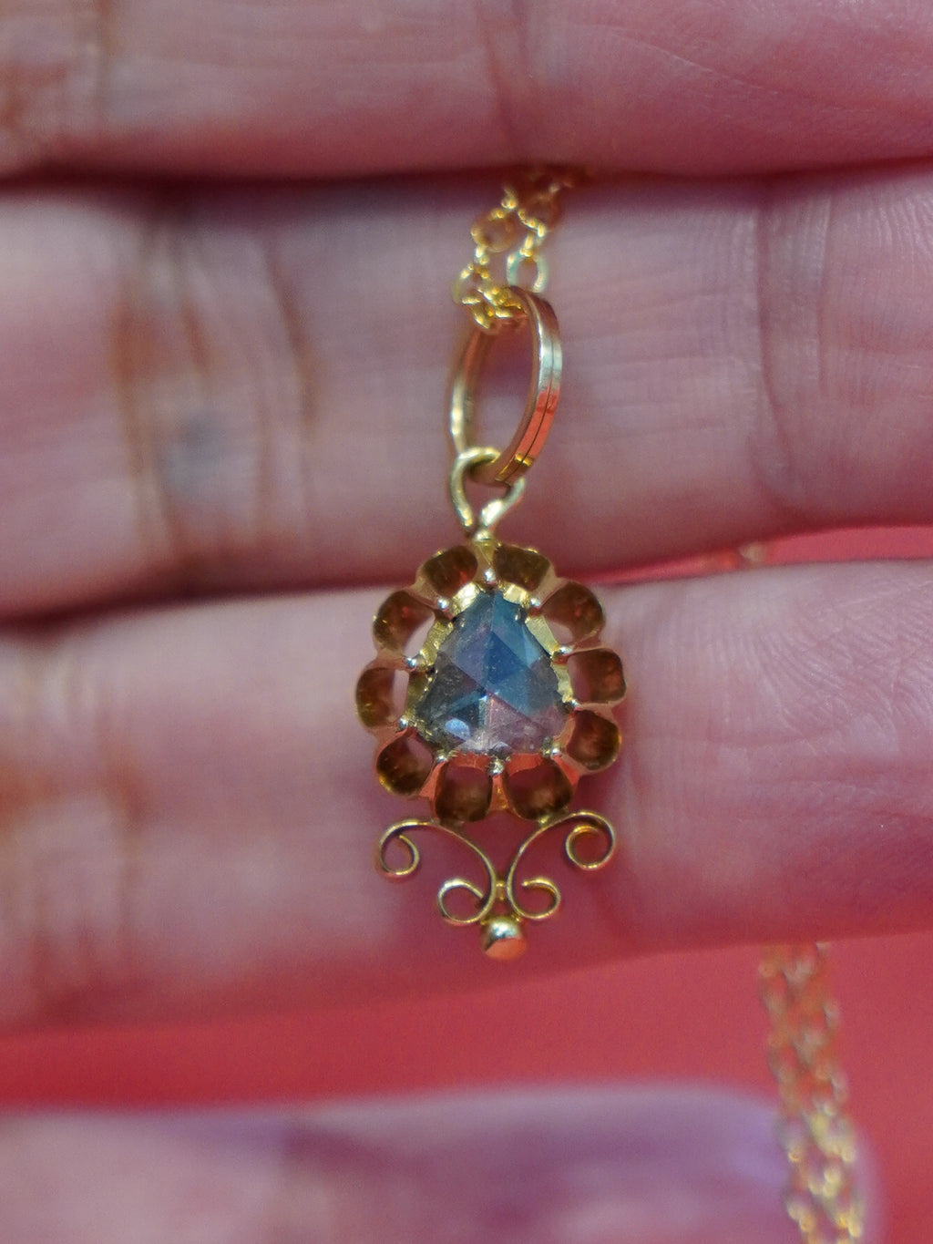 Antique Diamond Pendant