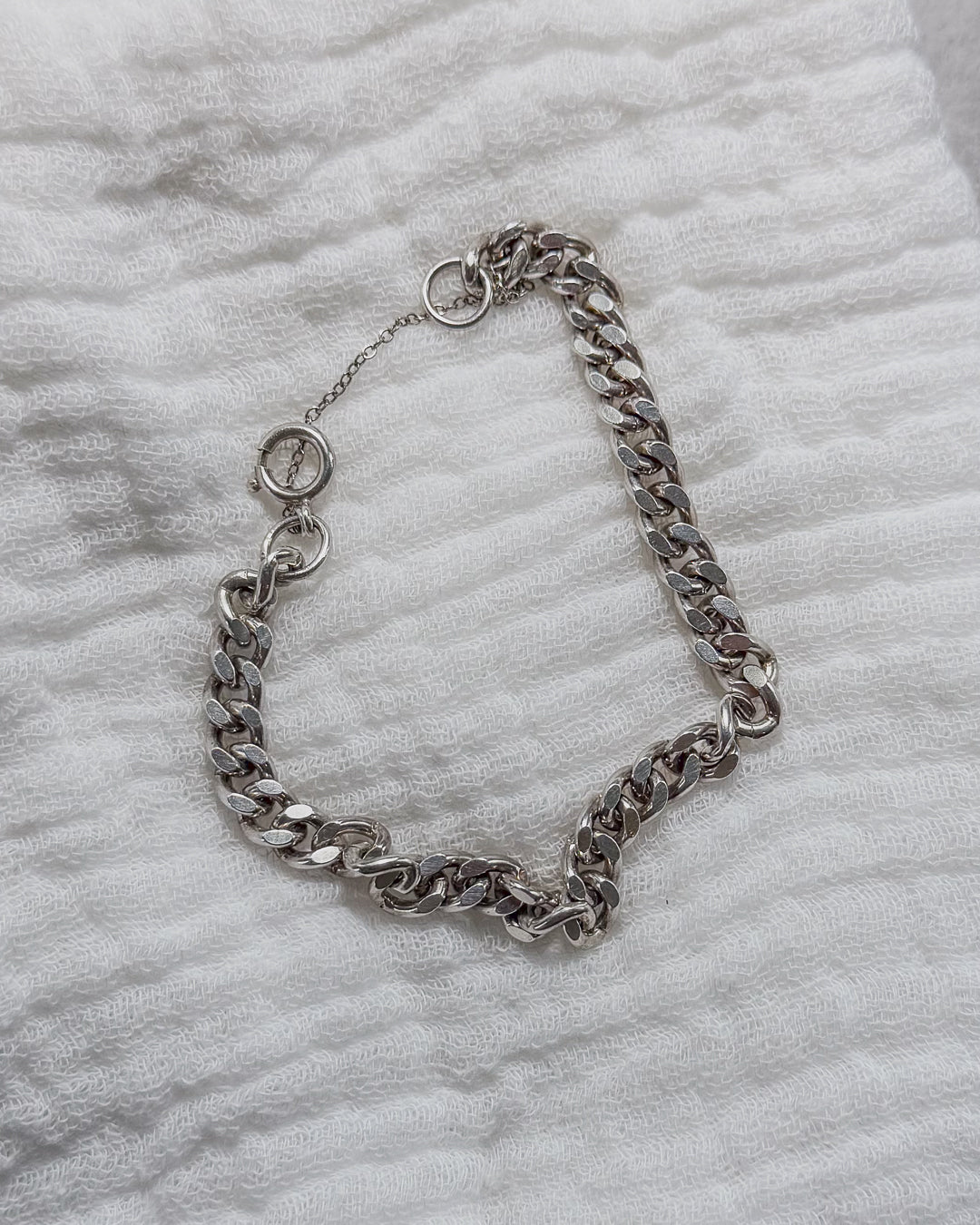 Heavy '835' Silver Bracelet