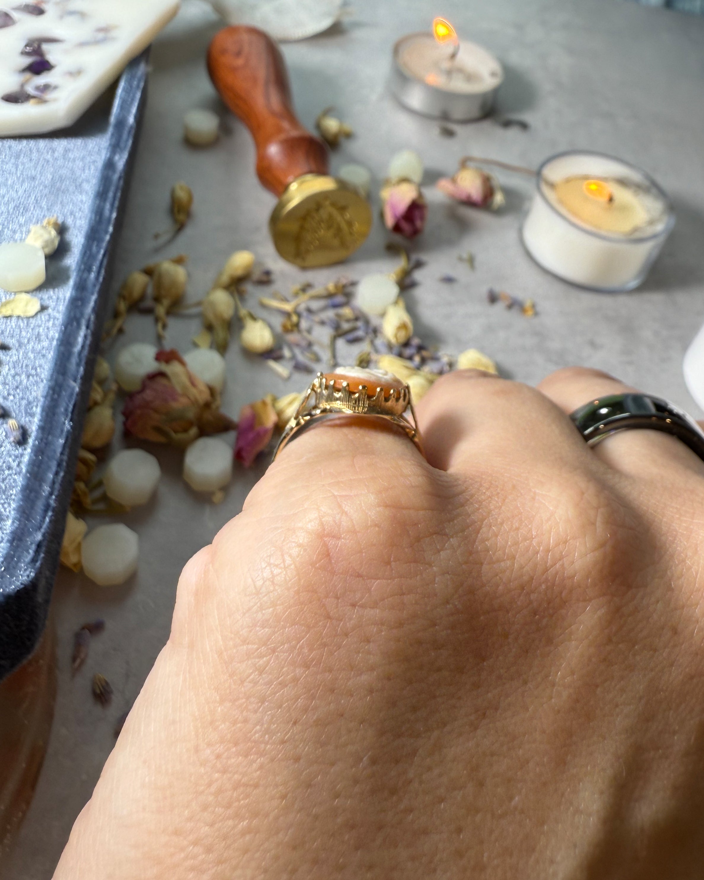 Cameo Dress Ring